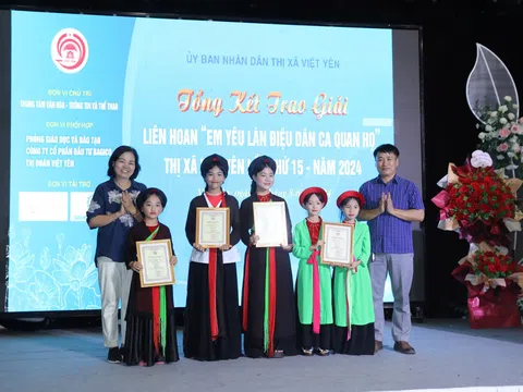 Chung kết Liên hoan “Em yêu làn điệu dân ca quan họ” lần thứ 15, năm 2024 