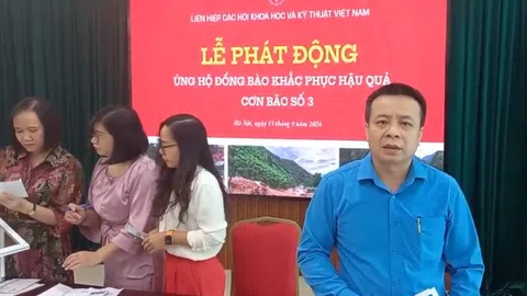 VUSTA: Tiếp nối những tấm lòng vàng sau cơn bão Yagi