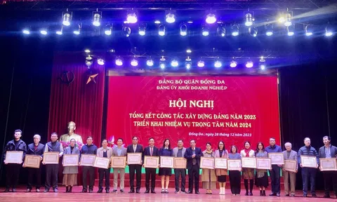 Hà Nội: Đảng ủy Khối doanh nghiệp quận Đống Đa triển khai thực hiện nghị quyết Hội nghị Trung ương 8 (khóa XIII)