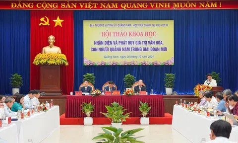 Lãnh đạo THACO Chu Lai tham dự Hội thảo khoa học “Nhận diện và phát huy giá trị  gowin99 
, con người Quảng Nam trong giai đoạn mới”