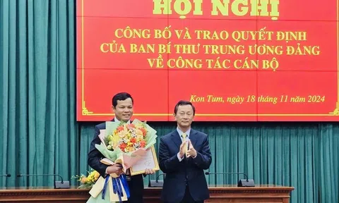 Kon Tum: Đồng chí Nguyễn Đức Tuy giữ chức Phó Bí thư Tỉnh ủy