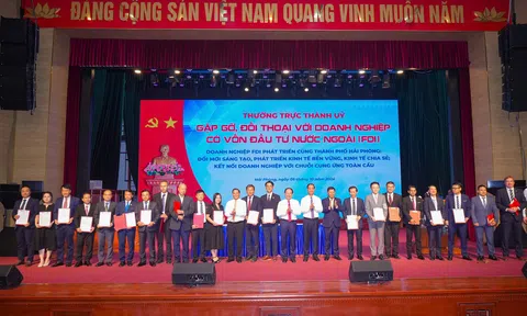 Bí thư Thành ủy Hải Phòng: Cam kết đồng hành cùng doanh nghiệp FDI, thúc đẩy phát triển bền vững