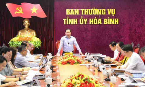 Hoà Bình: Ban Thường vụ Tỉnh ủy cho ý kiến những nội dung quan trọng phát triển kinh tế -  gowin99 