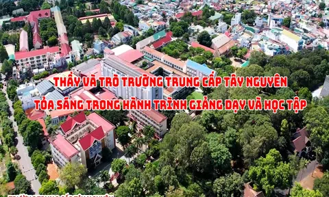 Trường Trung cấp Tây nguyên tỏa sáng trên con đường học vấn