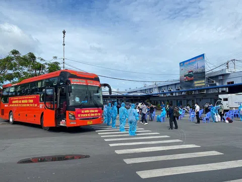 Kiên Giang: Mỗi đợt đón từ 400 - 500 người cùng phương tiện về tỉnh