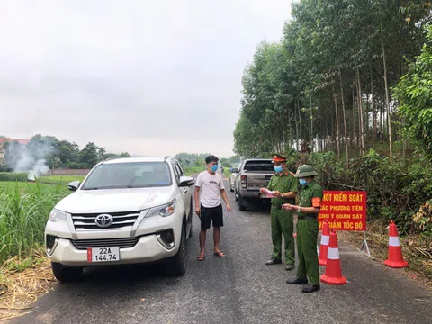 Vĩnh Phúc:  Công an hưu trí huyện Tam Đảo tích cực tham gia chống dịch