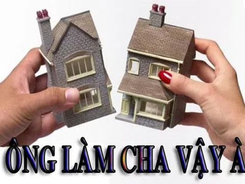 Ông làm cha vậy à?