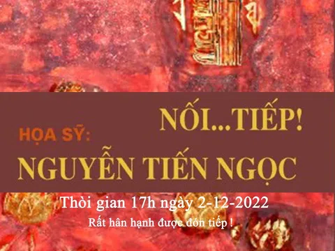 Triển lãm đề tài  gowin99 
 dân gian trên chất liệu sơn mài lần thứ 2 của họa sỹ trẻ Nguyễn Tiến Ngọc