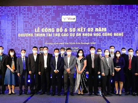 Vingroup tài trợ 92 tỷ đồng cho các dự án Khoa học - Công nghệ năm 2021