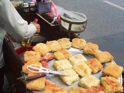 Bánh chưng rán, cơm rang