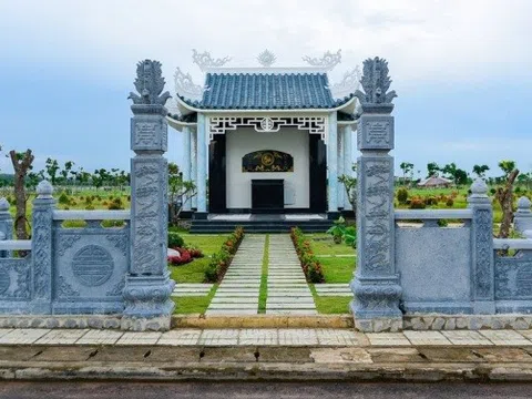 Xây mộ tổ