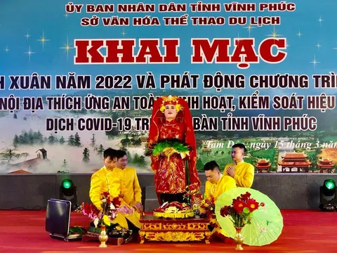 Vĩnh Phúc: Khai mạc du lịch Xuân năm 2022, thích ứng an toàn, linh hoạt phòng chống hiệu quả dịch Covid-19