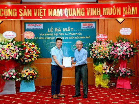 Ra mắt văn phòng đại diện Tạp chí điện tử Kinh doanh và Phát triển/Tạp chí Kinh doanh và Tiếp thị tại Vĩnh Phúc