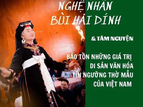 Nghệ nhân Bùi Hải Dính và tâm nguyện bảo tồn những giá trị di sản  gowin99 
 tín ngưỡng thờ Mẫu của Việt Nam