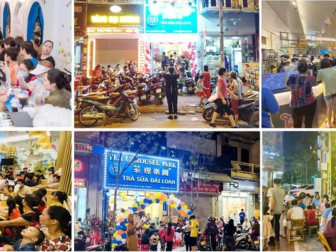 Trà sữa Đài Loan Tea Carousel Park và Sữa chua trân châu Hoàng Gia - Thương hiệu nhượng quyền “hot” nhất hiện nay