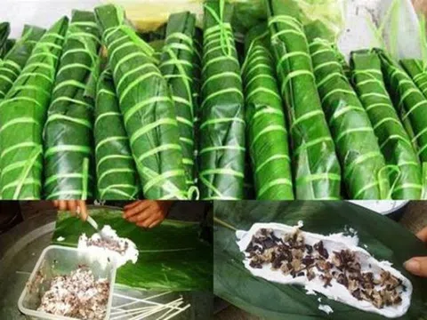 Bánh tẻ và tương ngô Phúc Lâm