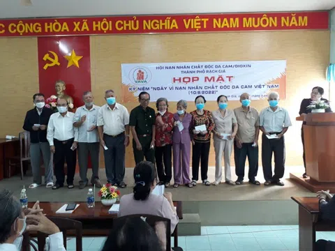 Kiên Giang: Giúp đỡ nạn nhân chất độc da cam và người khuyết tật