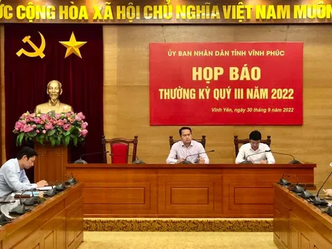 Vĩnh Phúc: Kinh tế 9 tháng của năm 2022 tăng trưởng khá