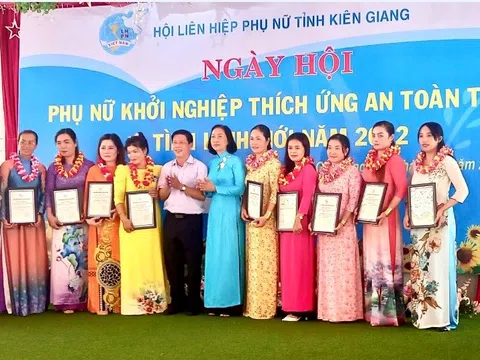 Kiên Giang: Phụ nữ khởi nghiệp thích ứng an toàn