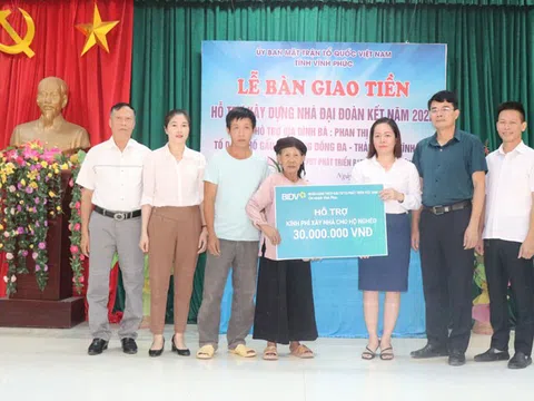 Vĩnh Phúc: Vĩnh Yên vận động hỗ trợ xây dựng nhà mái ấm tình thương cho hộ đặc biệt khó khăn ở phường Đống Đa