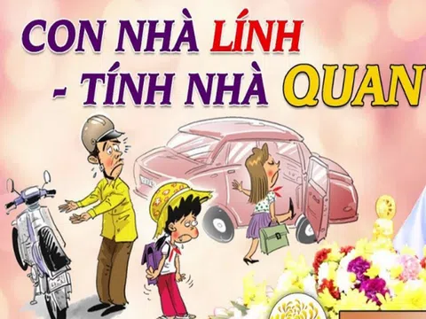 Con nhà lính tính nhà quan