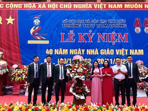 Vĩnh Phúc: Trường THPT Tam Dương tiếp tục hưởng ứng thi đua  "Dạy tốt – Học tốt", nâng cao chất lượng giáo dục