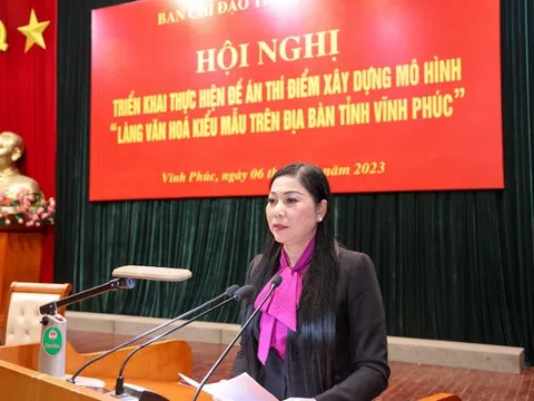 Vĩnh Phúc: Triển khai Đề án xây dựng mô hình “Làng  gowin99 
 kiểu mẫu”