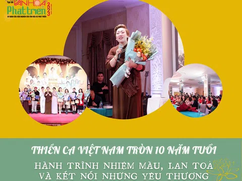 Thiền ca Việt Nam tròn 10 năm tuổi – Hành trình nhiệm màu, lan toả và kết nối những yêu thương