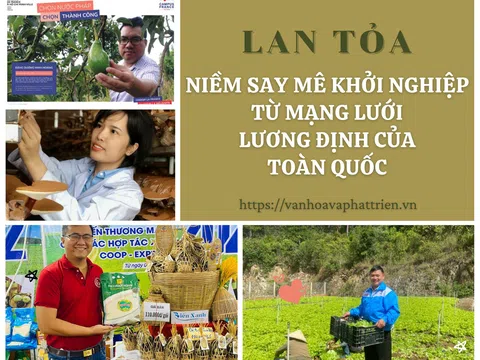 Lan tỏa niềm say mê khởi nghiệp từ Mạng lưới Lương Định Của toàn quốc