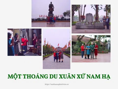 Một thoáng du xuân xứ Nam Hạ