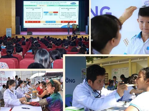 Vinamilk đẩy mạnh chương trình chăm sóc dinh dưỡng trẻ em và người cao tuổi năm 2023