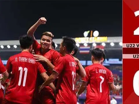 Bóng đá nam bảng B - SEA Games 32, U22 VN - U22 2:0