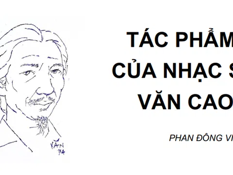 Tác phẩm của nhạc sĩ Văn Cao