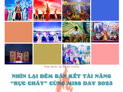 Nhìn lại đêm Bán kết Tài năng “rực cháy” cùng Miss DAV 2023