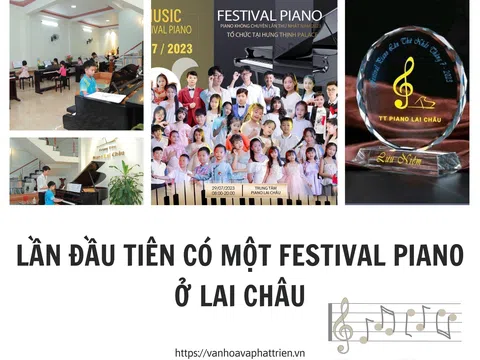 Lần đầu tiên có một Festival Piano ở Lai Châu