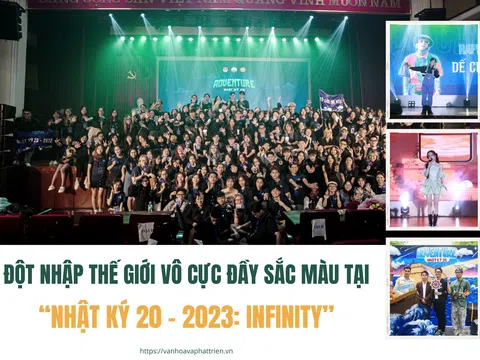 Đột nhập thế giới vô cực đầy sắc màu tại “Nhật ký 20 - 2023: Infinity”