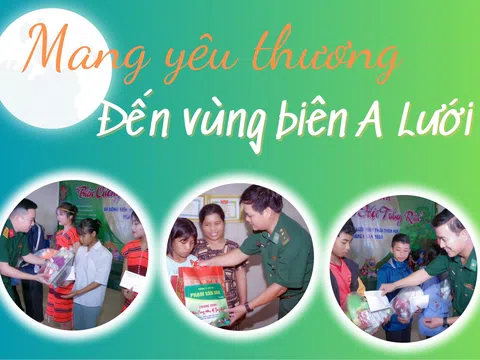   Mang yêu thương đến vùng biên A Lưới