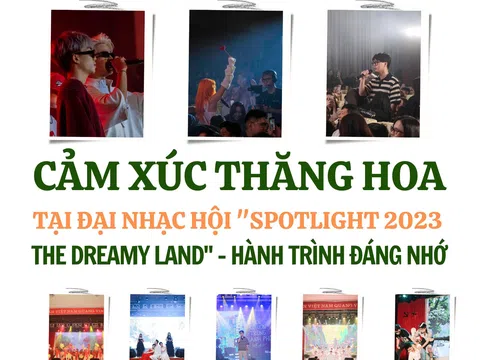 Cảm xúc thăng hoa tại Đại nhạc hội "Spotlight 2023 - The Dreamy Land" - Hành trình đáng nhớ