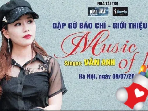 Đỗ Bá Vân Anh thành công ở buổi họp báo giới thiệu MV Music Of Life