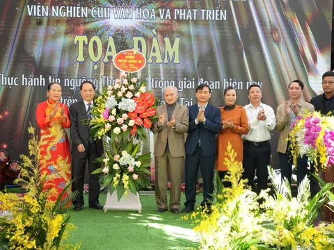 Tọa đàm “Thực hành tín ngưỡng Thờ Mẫu trong giai đoạn hiện nay trên địa bàn huyện Lương Tài”