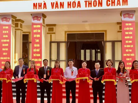 Vĩnh Phúc: Khu thiết chế  gowin99 
 kiểu mẫu làng Chằm (Hoàng Đan - Tam Dương) đi vào hoạt động, góp phần nâng cao đời sống nông thôn mới