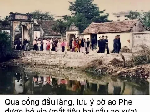 Ao đầu làng Kẻ Giàn