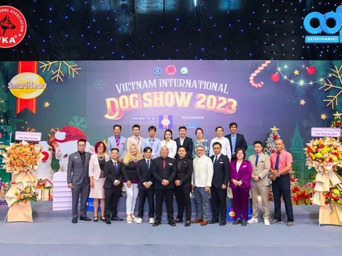 “Vietnam International Dog Show 2023" cuộc thi chó giống lớn nhất tại Việt Nam: Nơi quy tụ nhiều giống chó quý từ trong và ngoài nước