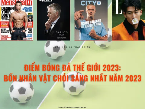 Điểm bóng đá thế giới 2023: Bốn nhân vật chói sáng nhất năm 2023