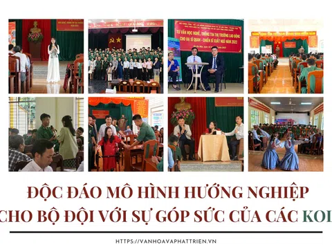 Độc đáo mô hình hướng nghiệp cho bộ đội xuất ngũ với sự góp sức của các KOL