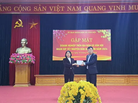 Vĩnh Phúc: Vân Hội (Tam Dương) gặp mặt doanh nghiệp nhân dịp đầu năm 2024