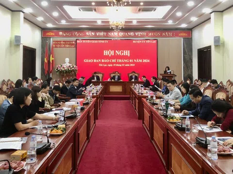 Vĩnh Phúc: Triển khai phong trào thi đua “xây dựng môi trường văn hoá trong cơ quan báo chí” năm 2024