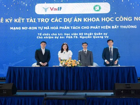 Quỹ VINIF - “Bà đỡ” mát tay của khoa học Việt