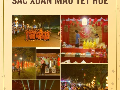 Đêm hội sắc Xuân màu Tết Huế