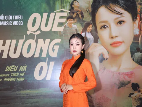 Ra mắt MV “Quê hương ơi” của Diệu Hà chiều cuối năm